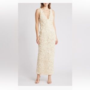 House of CB floral gown